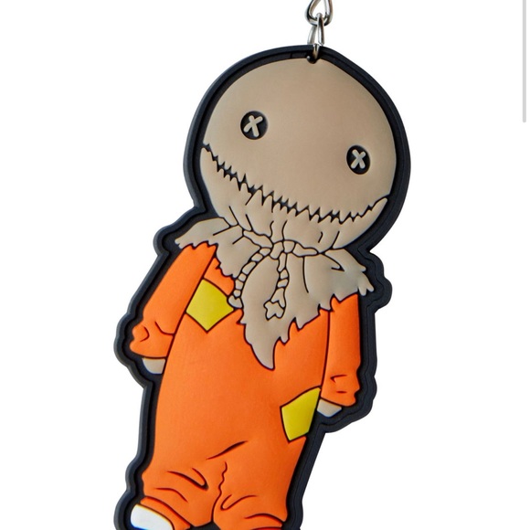 Sam the Halloween Treater Lollipop Crossbody Bag Trick 'r Treat Charm Pumpkin - Picture 4 of 4